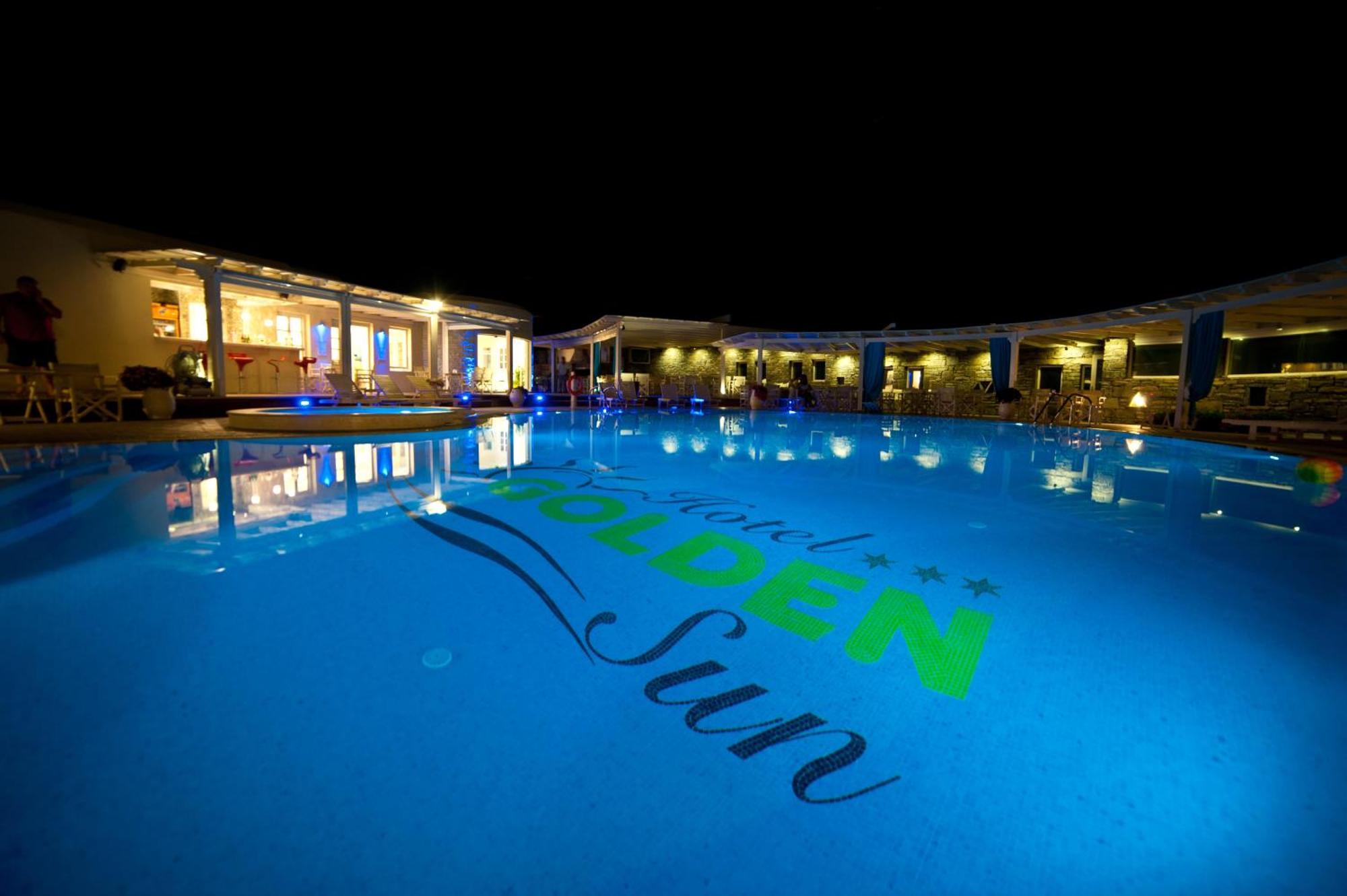 Golden Sun Hotel Sztelída Kültér fotó