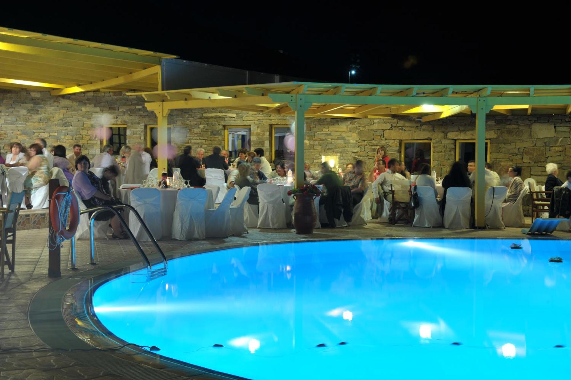 Golden Sun Hotel Sztelída Kültér fotó